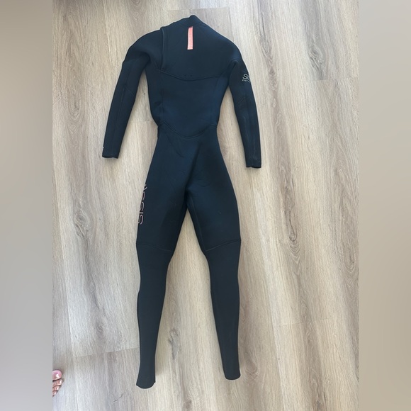 SISSTREVOLUTION 7 SEAS 4/3 CHEST ZIP FULL WETSUIT BLACK - SIZE 2 - Picture 3 of 6